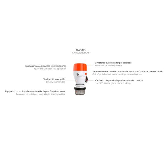 Seaflo Kit Portátil de Recirculación de Vivero