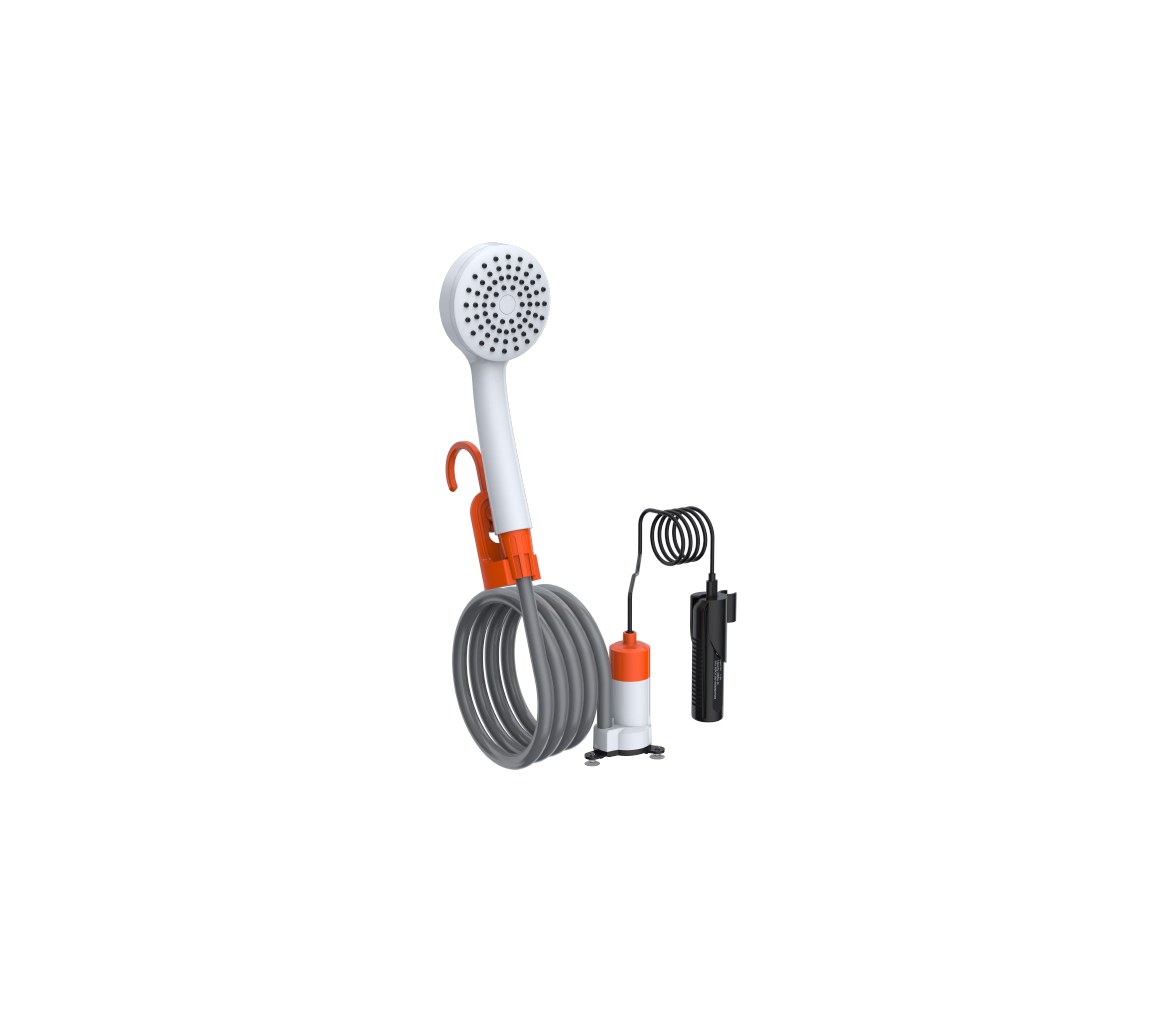 Seaflo Kit Portatil Ducha con Bateria Recargable