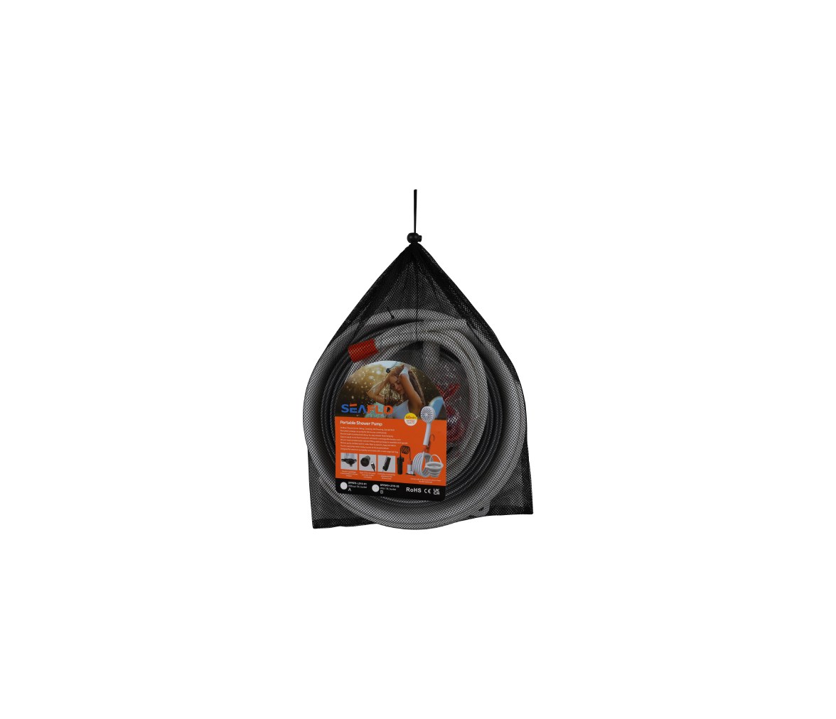 Seaflo Kit Portatil Ducha con Bateria Recargable