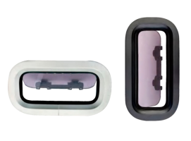 Seaflo Portillo Oval Marco de Aluminio -369x193mm