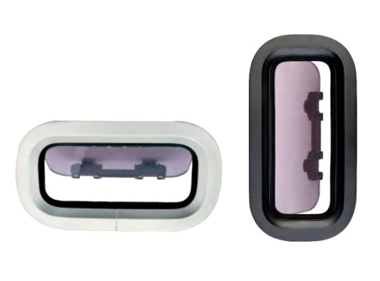 Seaflo Portillo Oval Marco de Aluminio -369x193mm