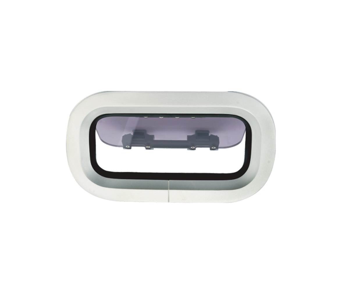 Seaflo Portillo Oval Marco de Aluminio -369x193mm