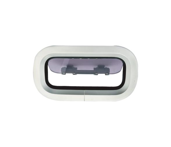 Seaflo Portillo Oval Marco de Aluminio -369x193mm