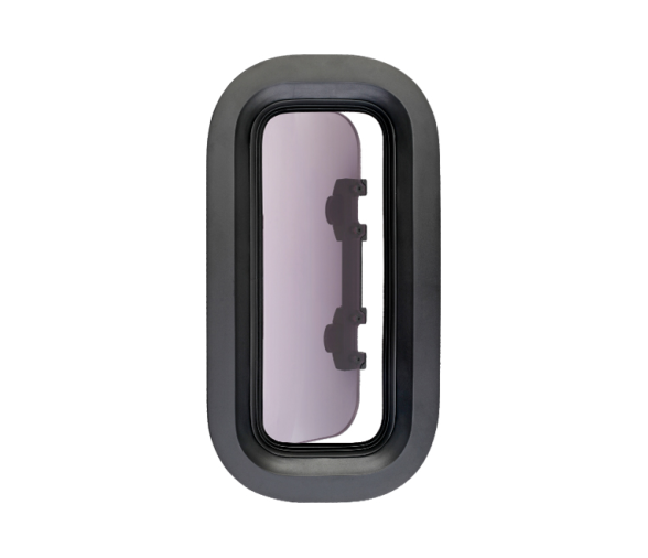 Seaflo Portillo Oval Marco de Aluminio -369x193mm