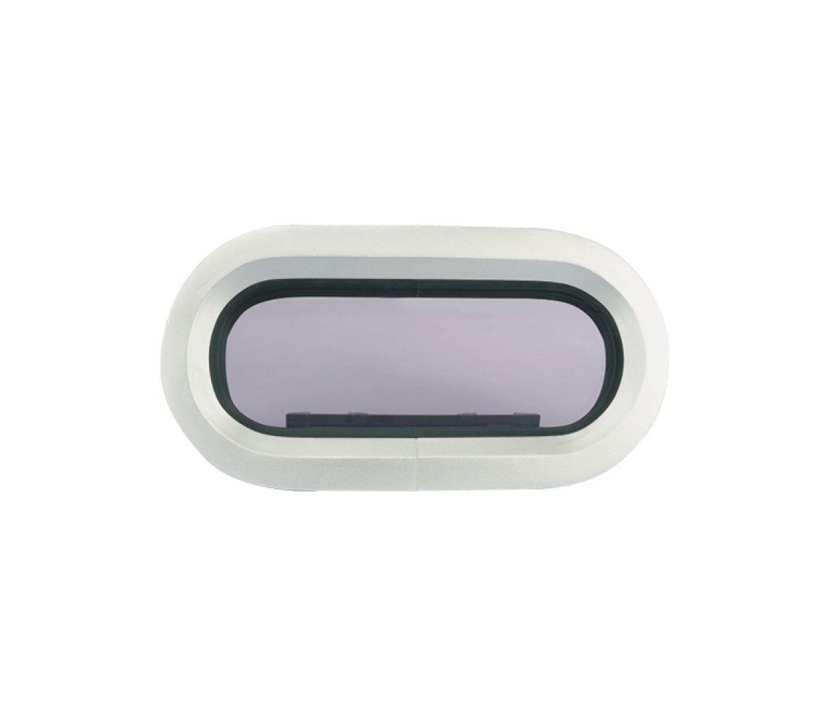Seaflo Portillo Oval Marco de Aluminio -397x197mm