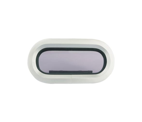 Seaflo Portillo Oval Marco de Aluminio -397x197mm