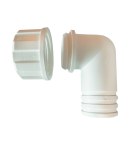 Racor en codo para manguera de 29mm