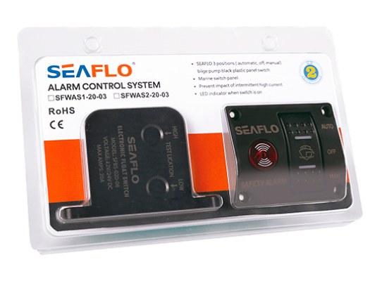 Seaflo bilge pump alarm control system 24V