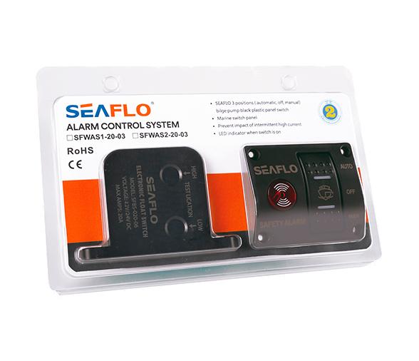 Seaflo Sistema de control de alarma Achique 24V