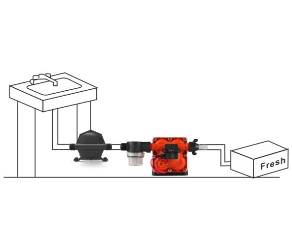 Seaflo Tanque Acumulador Presurizado 1L