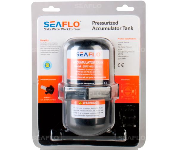 Seaflo Tanque Acumulador Presurizado 1L
