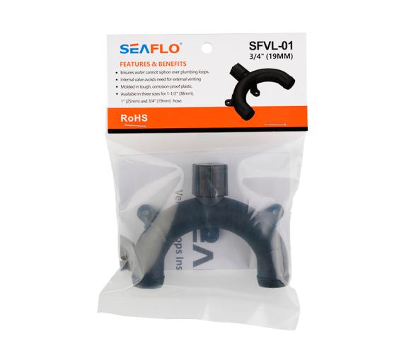 Seaflo Valvula Codo Antisifon para Inodoros