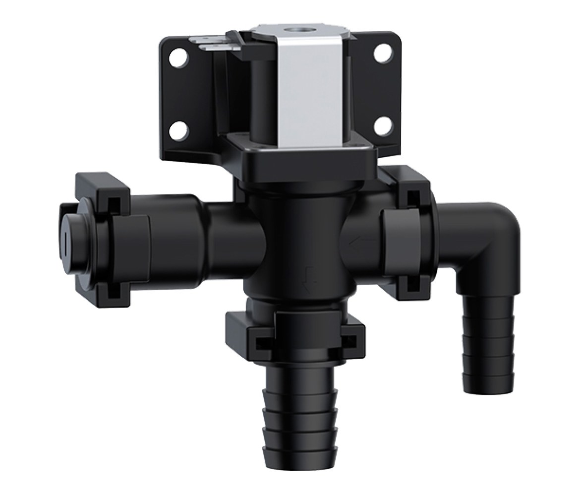 Válvula Solenoide con Cierre Antisifón 12V
