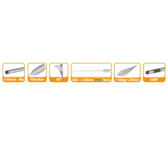 Kybin Remo Kayak Advanced Desmontable