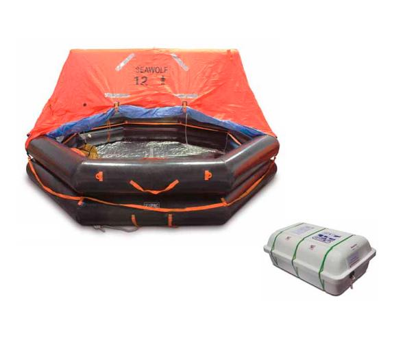 Seawolf Balsa Salvavidas SOLAS Compact