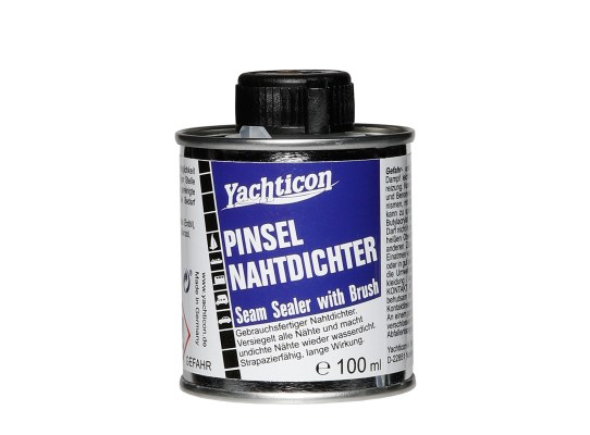 Sellador de costuras con pincel 100 ml - Yachticon Sellador de costuras con pincel 100 ml - Yachticon