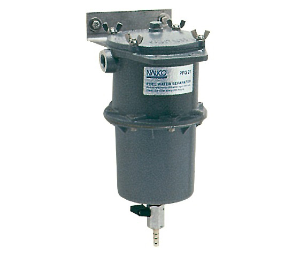 Separador prefiltro centrifugo de agua-combustible