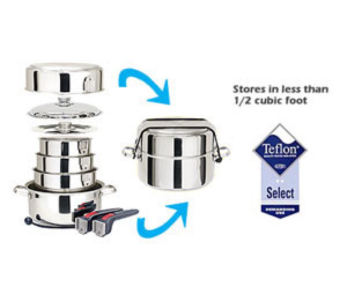 Set Cocina 10 Piezas Interior Teflon Magma
