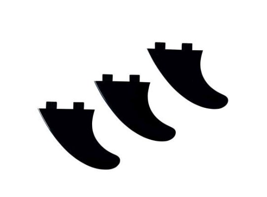 Set de aletas Laze negro