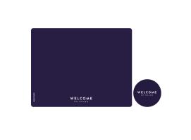 Individuales y Posavasos Antimicrobiales – Classic Blue, 6 uds - Marine Business