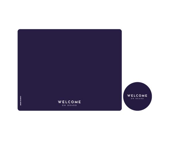 Individuales y Posavasos Antimicrobiales – Classic Blue, 6 uds - Marine Business
