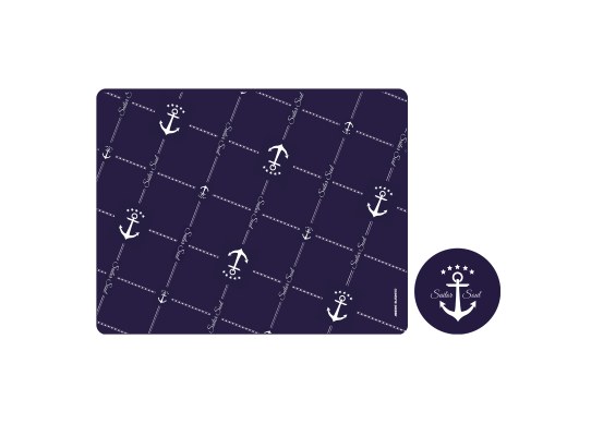 Set Individuales y Posavasos Antimicrobiales – Sailor - 6 uds. - Marine Business Set Individuales y Posavasos Antimicrobiales – Sailor - 6 uds. - Marine Business
