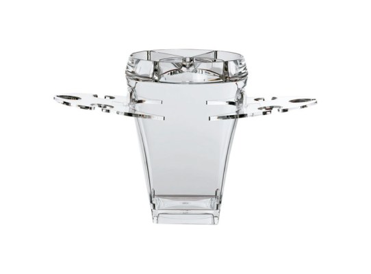 Set Champanera con Fuente Aperitivo y Soportes Copas