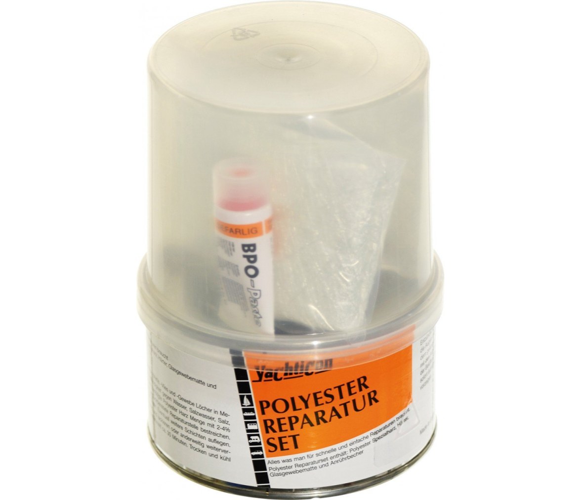 Set de reparación de poliéster Yachticon 800 gr
