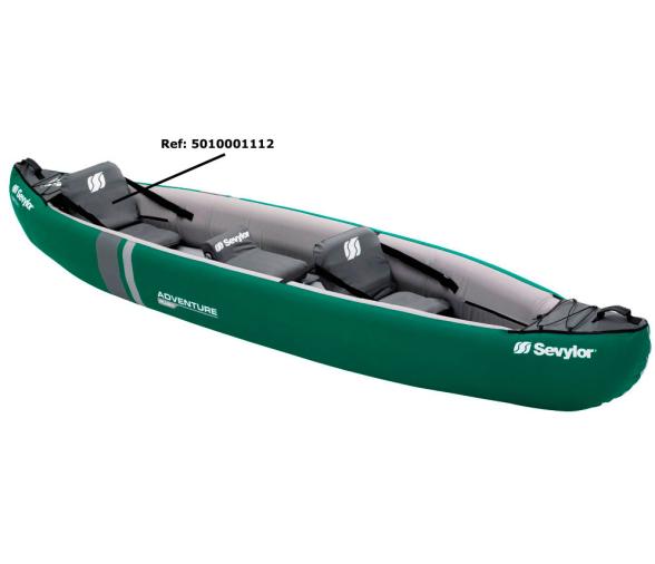 Sevylor Camara + Cubierta Asiento Trasero Kayak Adventure Plus