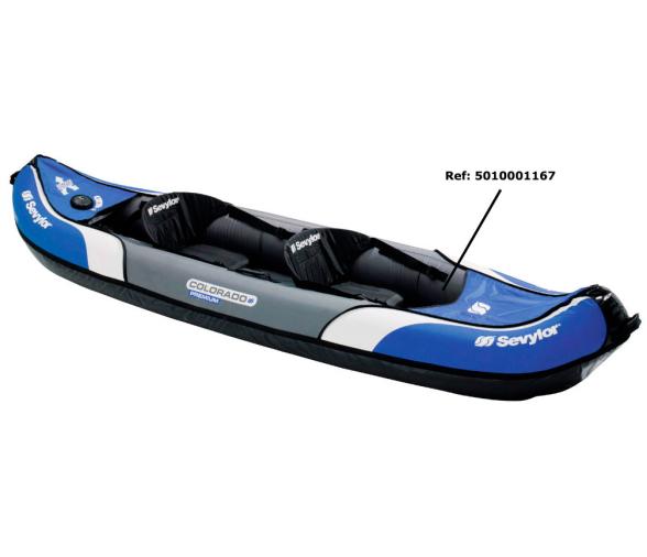 Sevylor Camara Lateral Izquierdo Kayak New Colorado - Madison Premium