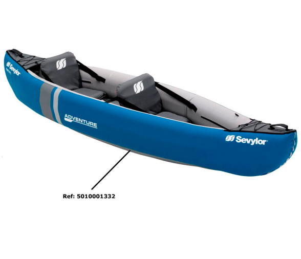 Sevylor Camara Suelo Kayak Adventure