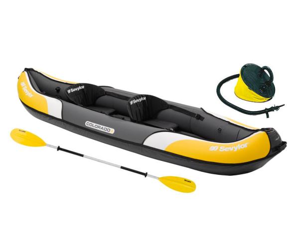 Sevylor Kit Kayak New Colorado + Remo + Hinchador
