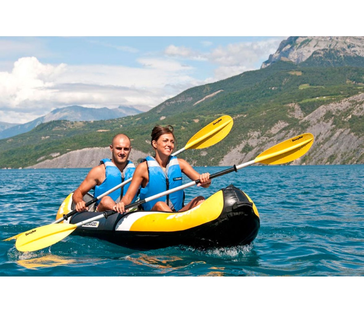 Sevylor Kit Kayak New Colorado + Remo + Hinchador