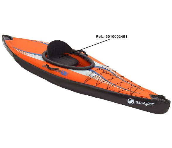 Sevylor Asiento + Camara Kayak Pointer K1 2015