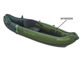 Sevylor Fish Hunter 1P Kayak Left Side Bladder