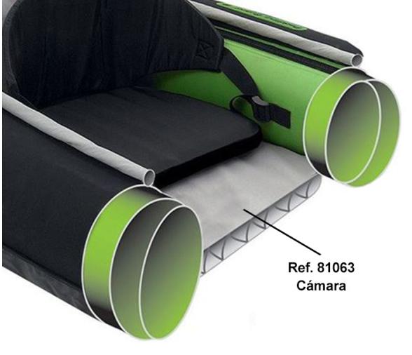 Sevylor Camara Suelo Kayak Yukon