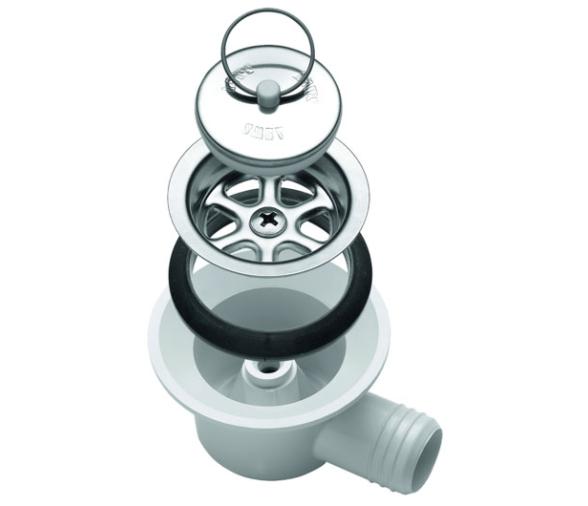 Dometic Sifon en Angulo de Descarga