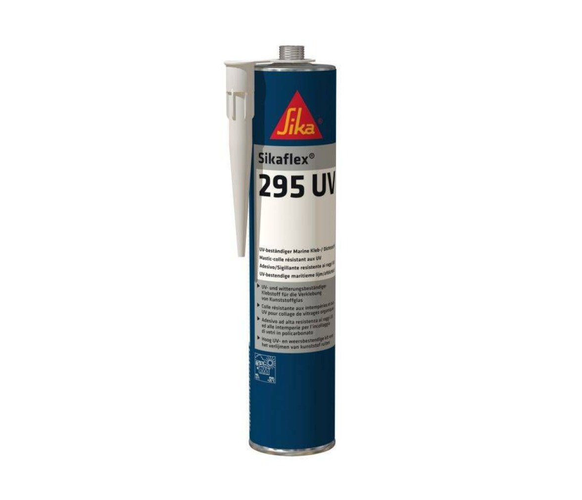 Sikaflex 295 Adhesivo Sellador UV 300 ml Blanco