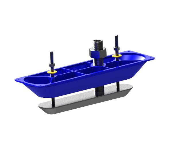 Simrad Pasacascos de acero inoxidable Structurescan