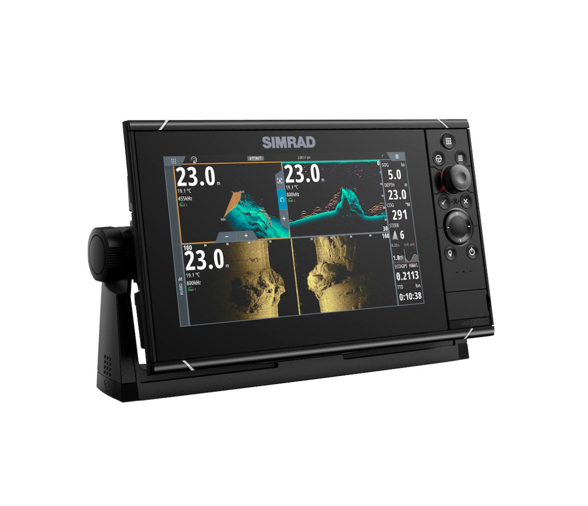 Simrad NSS12 evo3S Plotter Sonda (Con Mapa Mundia Base)