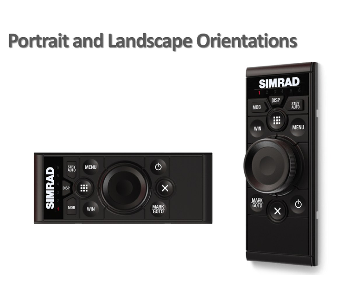 Simrad Control remoto Op50, vertical