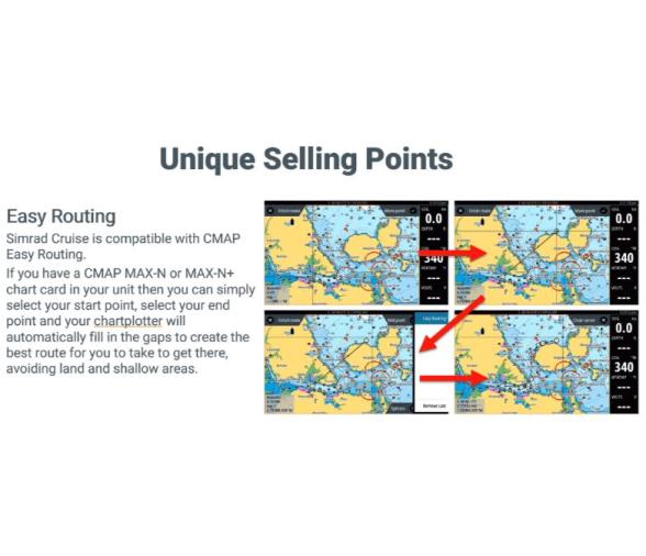 Simrad GPS Plotter Sonda Cruise 5" con Transductor