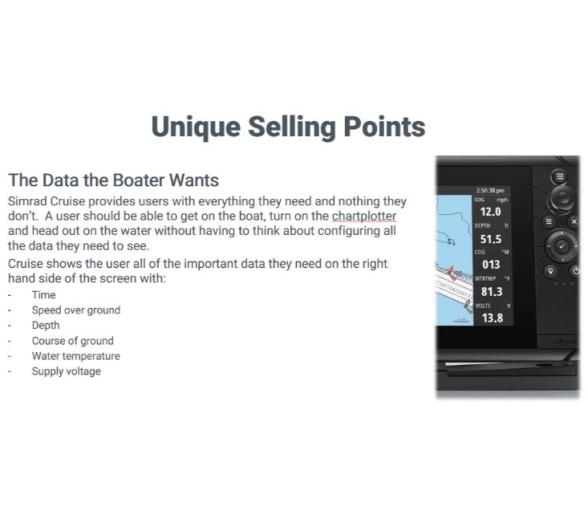 Simrad GPS Plotter Sonda Cruise 5" con Transductor