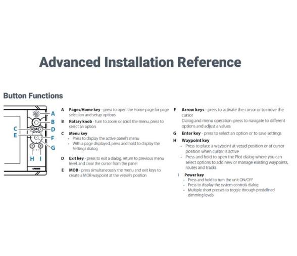 Simrad GPS Plotter Sonda Cruise 9" con Transductor