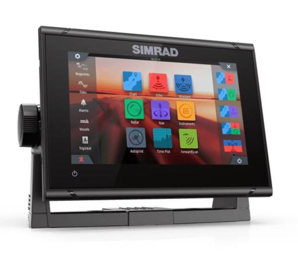 Simrad GPS Plotter Sonda GO7 XSR Row Active Imagin 3 en 1