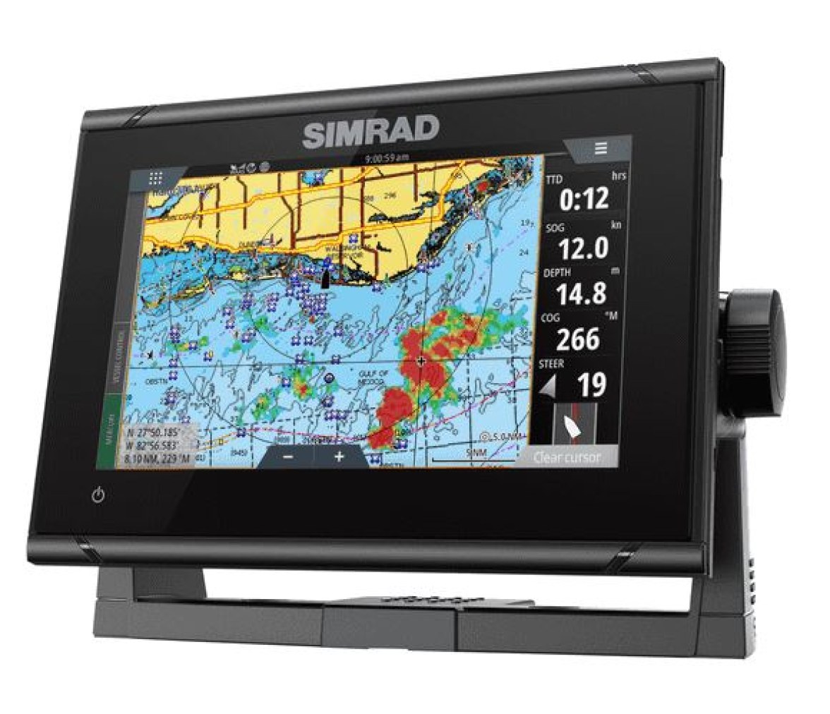 Simrad GPS Plotter Sonda GO7 XSR Row Active Imagin 3 en 1 con Transductor