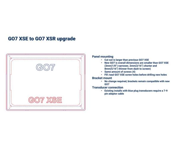 Simrad GPS Plotter Sonda GO7 XSR Row Active Imagin 3 en 1