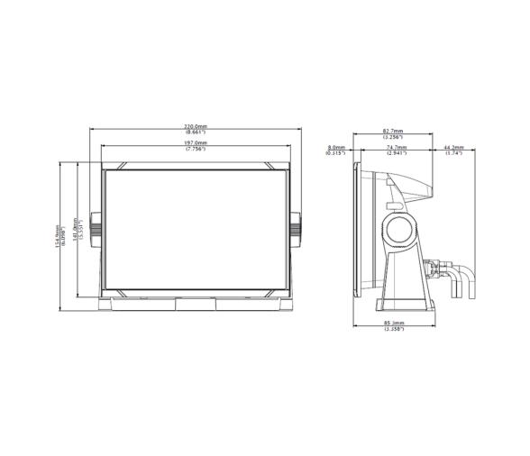 Simrad GPS Plotter Sonda GO7 XSR Row Active Imagin 3 en 1