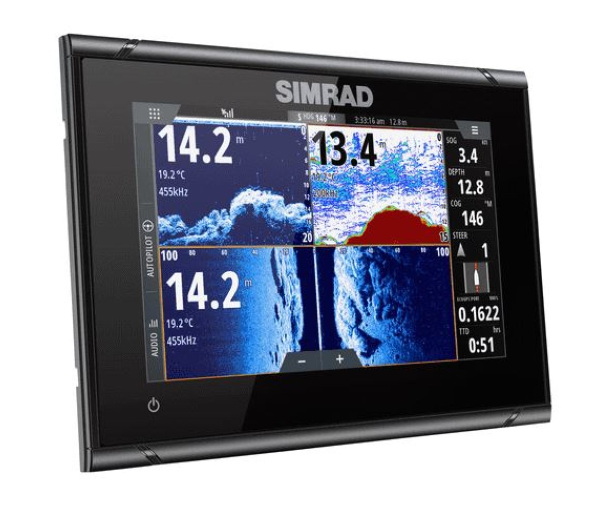 Simrad GPS Plotter Sonda GO7 XSR Row Active Imagin 3 en 1 con Transductor