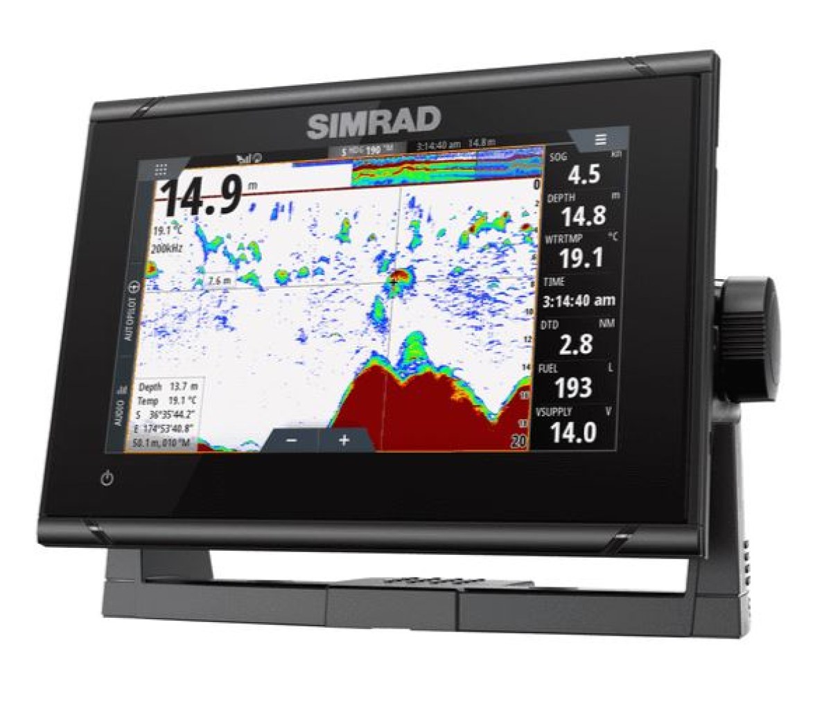 Simrad GPS Plotter Sonda GO7 XSR Row Active Imagin 3 en 1 con Transductor